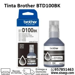 Tinta Brother BTD100BK DCP-T230430W436W