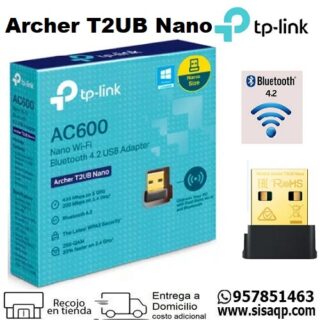 Tp-Link Archer T2UB Nano Usb Bluetooth Wireless Doble banda AC600