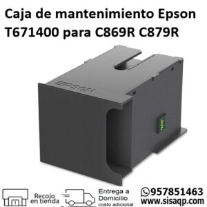 Caja mantenimiento Epson T671400