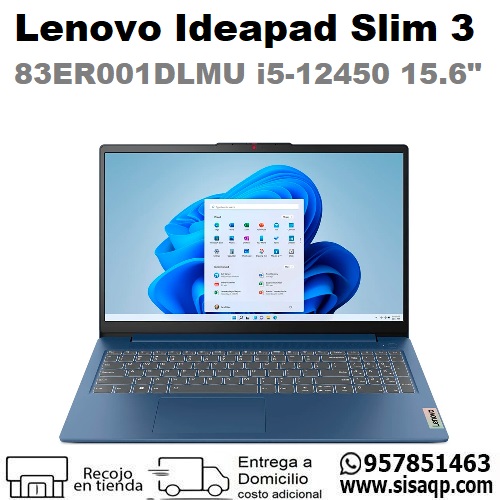 Lenovo Ideapad Slim 3 83ER001DLMU