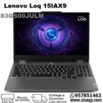 Notebook LENOVO LOQ 15IAX9 83GS00JULM