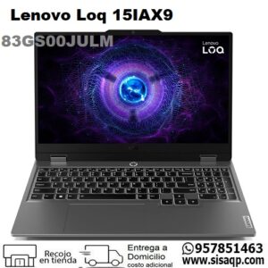 Notebook LENOVO LOQ 15IAX9 83GS00JULM