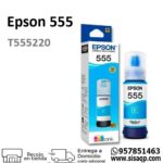 Tinta Epson 555 T555220 Cyan