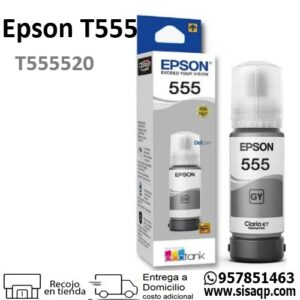 Tinta Epson 555 T555520 Gris