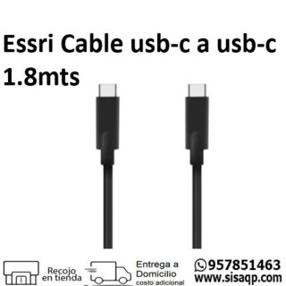 ESSRI Cable Usb-C a Usb-C