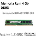 Memoria Samsung 4Gb M378B5173BH0-CK0 DDR3 Usada