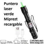 Puntero laser verde Miprezt recargable de alta potencia