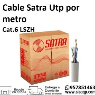 Cable Satra Utp por metro CAT6 UTP-LSZH-1