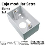 Caja modular Satra 2x4 Blanca