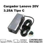 Cargador Lenovo 20V 3.25A tipo C original precio