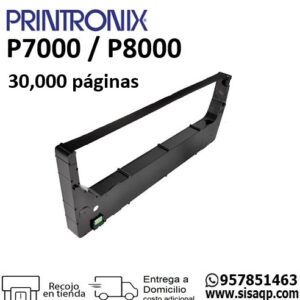 Cinta de impresion Printronix P7000 P8000 30mil paginas