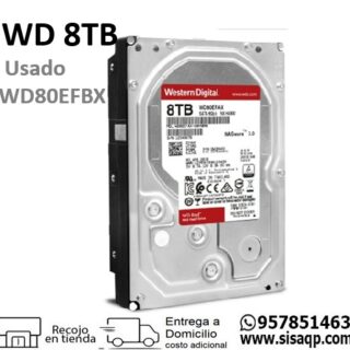 Disco WD 8TB WD80EFBX Red Usado