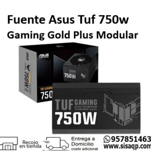 Fuente Asus Tuf 750w Gaming Gold Plus Modular