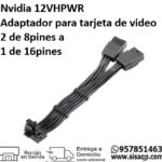 Nvidia 12VHPWR Adaptador para tarjeta de video 2 de 8 pines a 1 de 16 pines