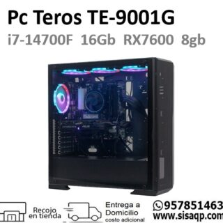 Pc Teros TE-9001G I7-14700F 16GB Ddr4 RX7600 8GB Ubuntu