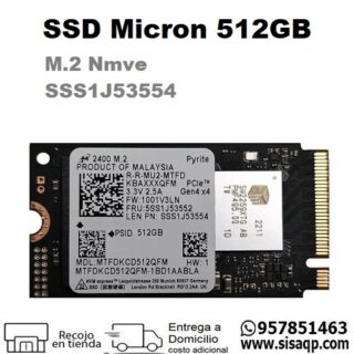 SSD Micron 512Gb SSS1J53554 M.2 NMVe Gen 4
