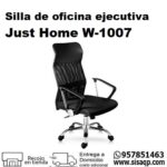 Silla de oficina ejecutiva Just Home W-1007 de malla