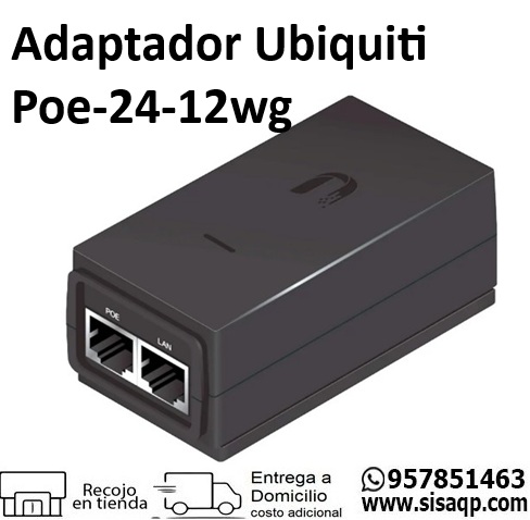 Adaptador Ubiquiti Poe-24-12WG