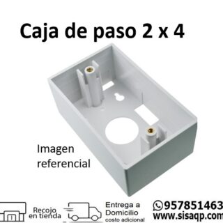 Caja de paso 2x4