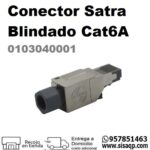 Conector Satra 0103040001 Blindado Cat6A Plug