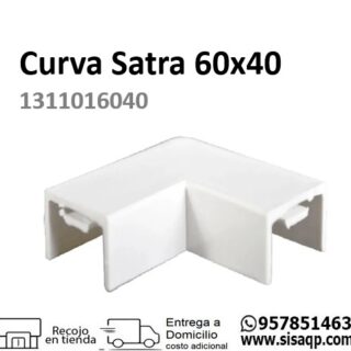 Curva Satra 60x40 1311016040 Plana Blanco