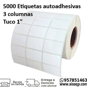 Etiquetas autoadhesivas PB 5000 etiquetas