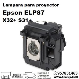 Lampara de repuesto para proyector Epson ELP87 X32+ S31+