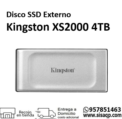 Disco SSD Kingston XS2000 4TB Externo
