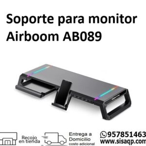 Soporte para monitor Airboom AB089 RGB 4 Usb