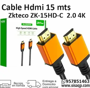 Cable Hdmi Zkteco ZK-15HD-C