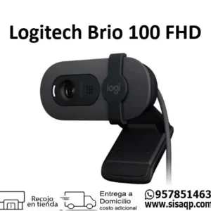 Camara Logitech Brio 100 FHD 1080P Usb-A Graphite
