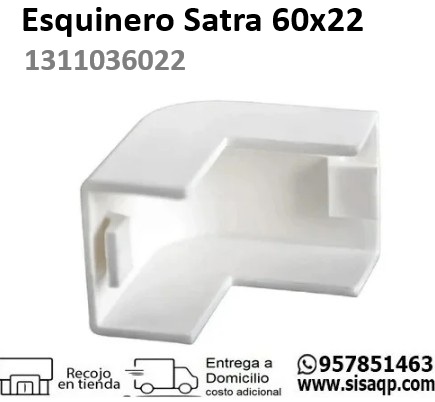 Esquinero Satra 60x22 Blanco