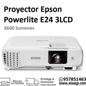 Proyector Epson Powerlite E24 3LCD 3600 lumenes
