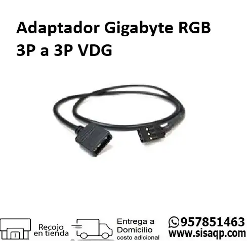 Adaptador Gigabyte RGB 3P A 3P VDG