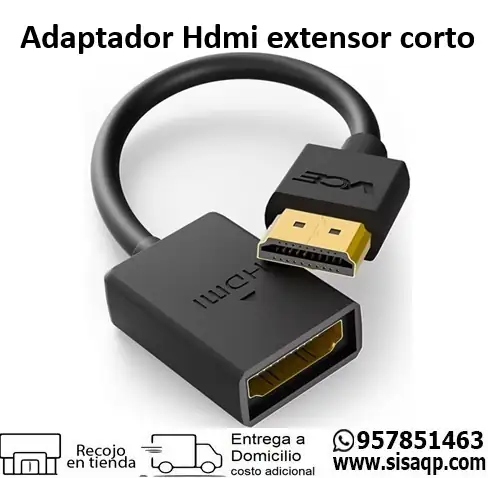 Adaptador Hdmi extensor corto