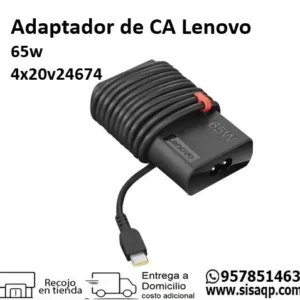 Adaptador de CA Lenovo 4X20V24674 65W USB-C
