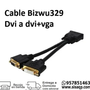 Cable Bizwu329 divisor DVI a DVI y VGA