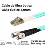 Cable de fibra optica OM3 duplex 2.0mm 2m DE010017775