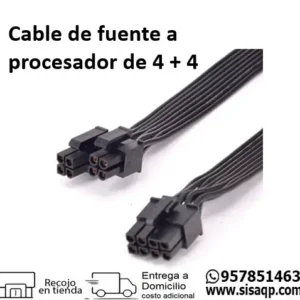 Cable de fuente a procesador de 4 + 4