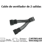 Cable de ventilador de 2 salidas