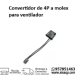 Convertidor de 4P a molex para ventilador