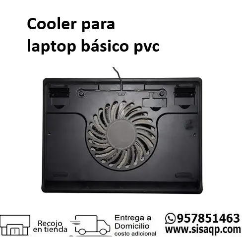 Cooler para laptop basico pvc