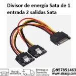 Divisor de energía Sata de 1 entrada 2 salidas Sata
