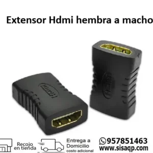 Extensor Hdmi hembra a macho