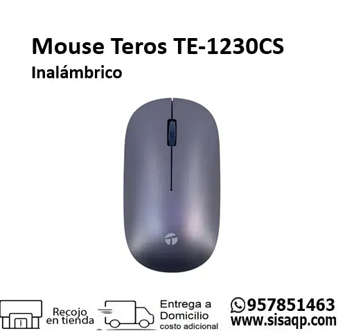 Mouse Teros TE-1230CS inalambrico