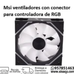 Msi ventiladores con conector para controladora de RGB