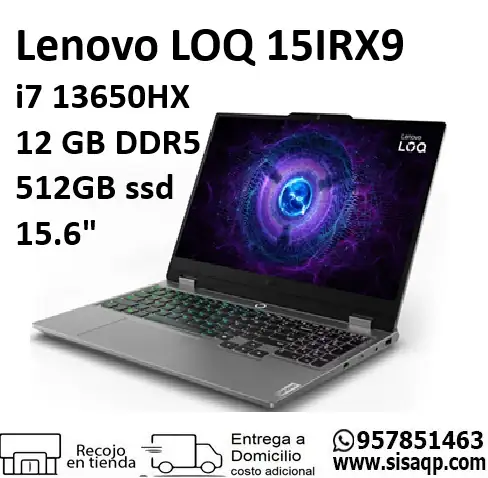 Notebook Lenovo LOQ 15IRX9