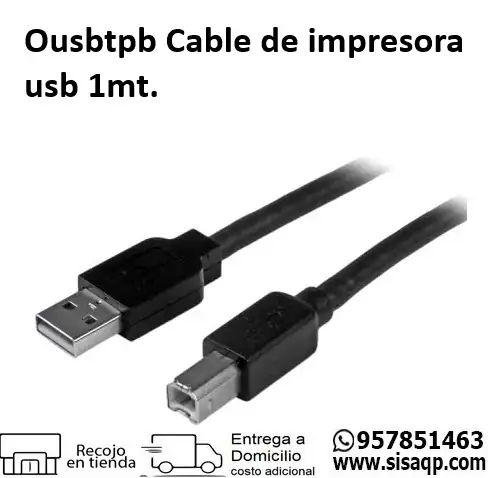 OUSBTPB Cable de impresora usb 1m