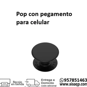 Pop con pegamento para celular