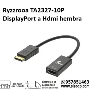 Ryzzrooa TA2327-10P Adaptador Displayport a Hdmi hembra